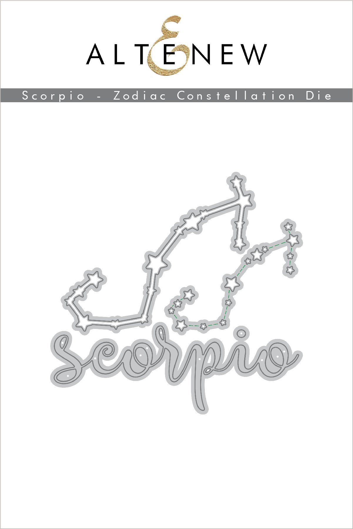 Scorpio - Zodiac Constellation - Die Set Scorpio - Zodiac Constellation - Die Set
