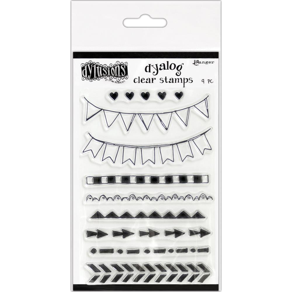 On The Edge - Dyan Reaveley's Dylusions Clear Stamp