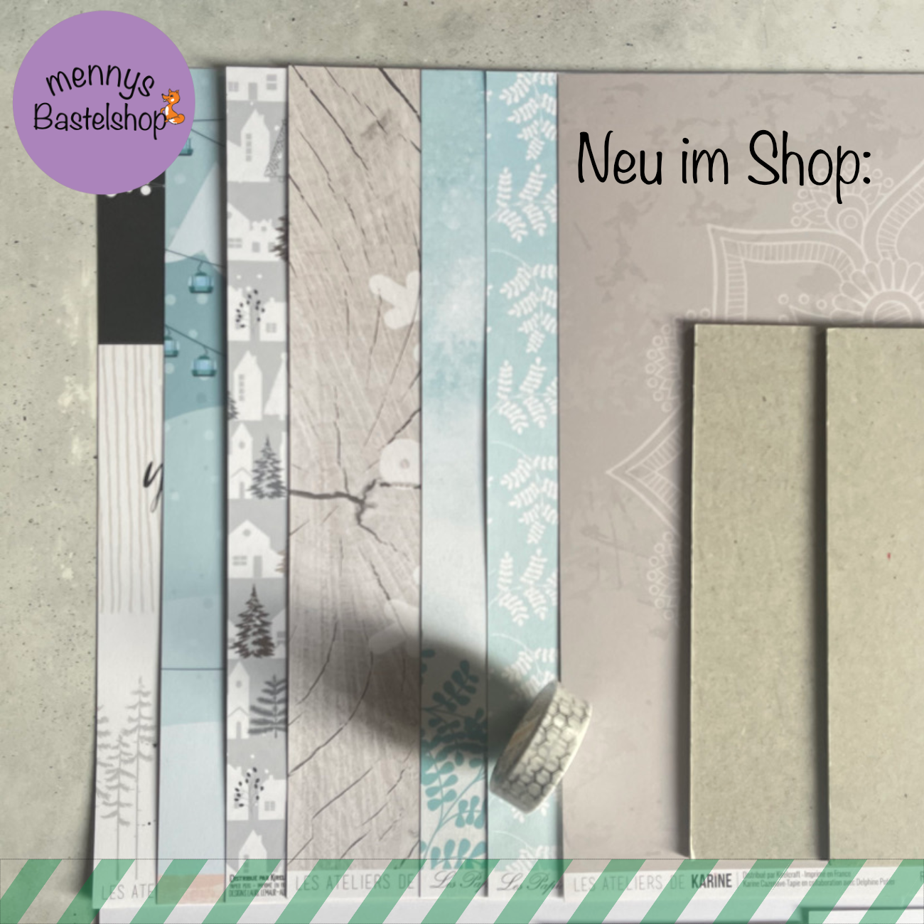 Winter - oder Weihnachtsmini - incl. Workhop von Mel @KreativSÜCHTIG - Blau Winter - oder Weihnachtsmini - incl. Workhop von Mel @KreativSÜCHTIG - Blau