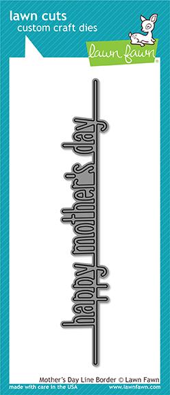 Mother's Day Line Border - lawn cuts Mother's Day Line Border - lawn cuts