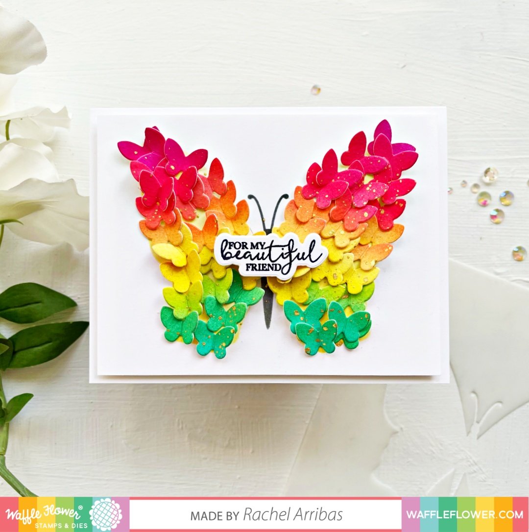 Single Butterfly - Stencil Single Butterfly - Stencil