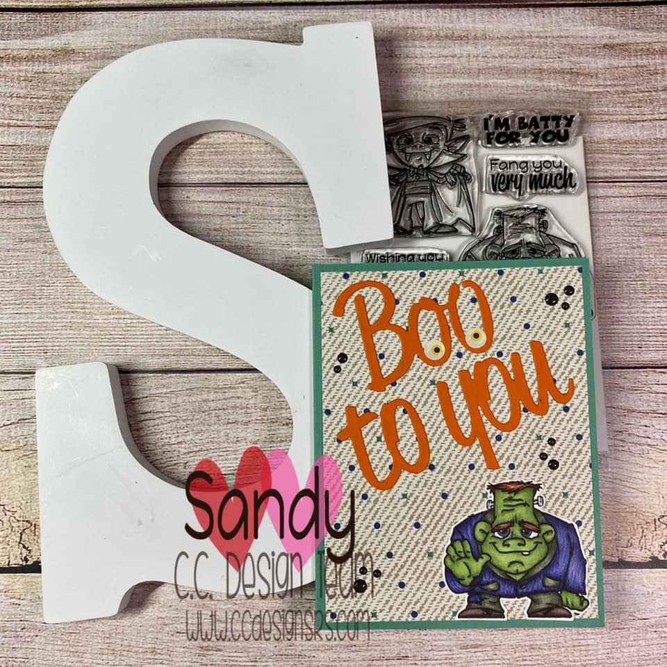 Boo - Outline Metal Die Boo - Outline Metal Die