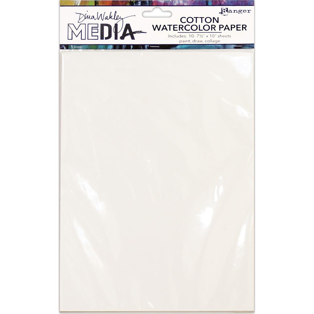 Cotton Watercolor Paper Pack - Dina Wakley Media Cotton Watercolor Paper Pack - Dina Wakley Media