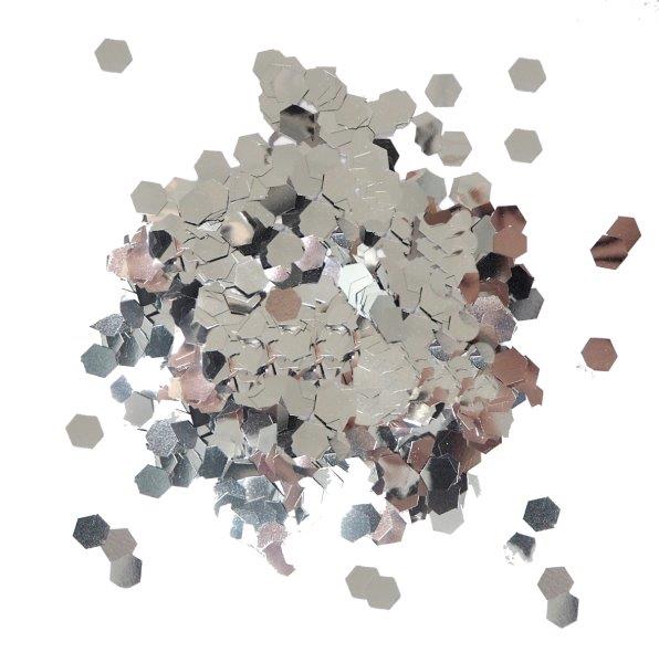 Silver Hexagons - Glitter Jewels Cosmic Shimmer