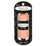 Bäcker Garn in Orange/Weiß Bäcker Garn in Orange/Weiß