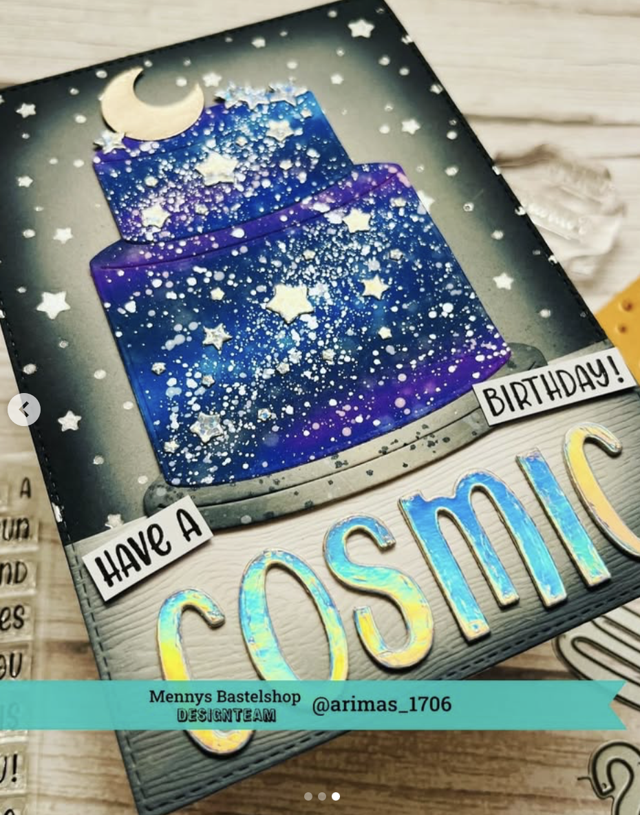 Starry Sky Hotfoil Plate Starry Sky Hotfoil Plate