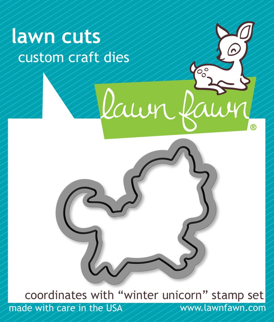 Winter Unicorn- lawn cuts Winter Unicorn- lawn cuts