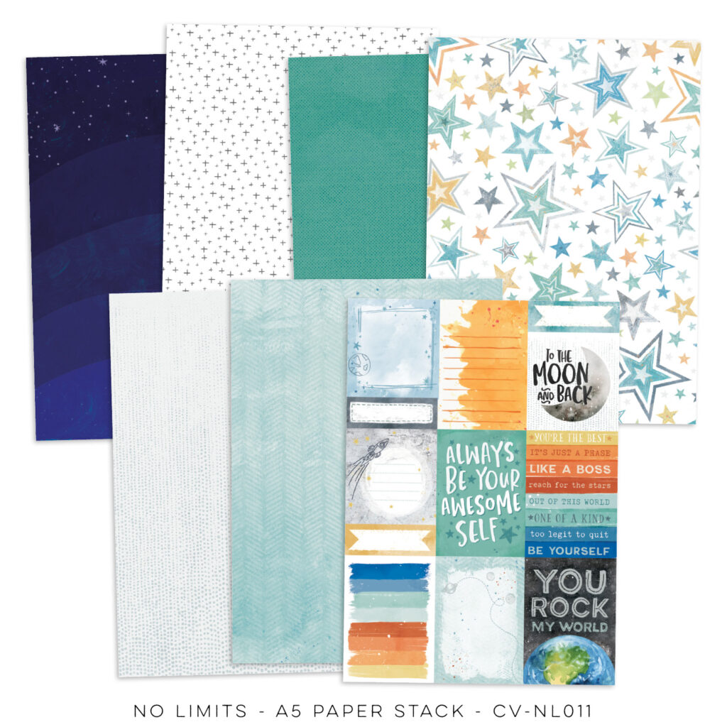 A5 - Paper STACK - No Limits A5 - Paper STACK - No Limits
