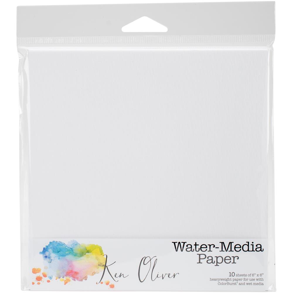 Ken Oliver Water-Media Paper - 6x6" Ken Oliver Water-Media Paper - 6x6"