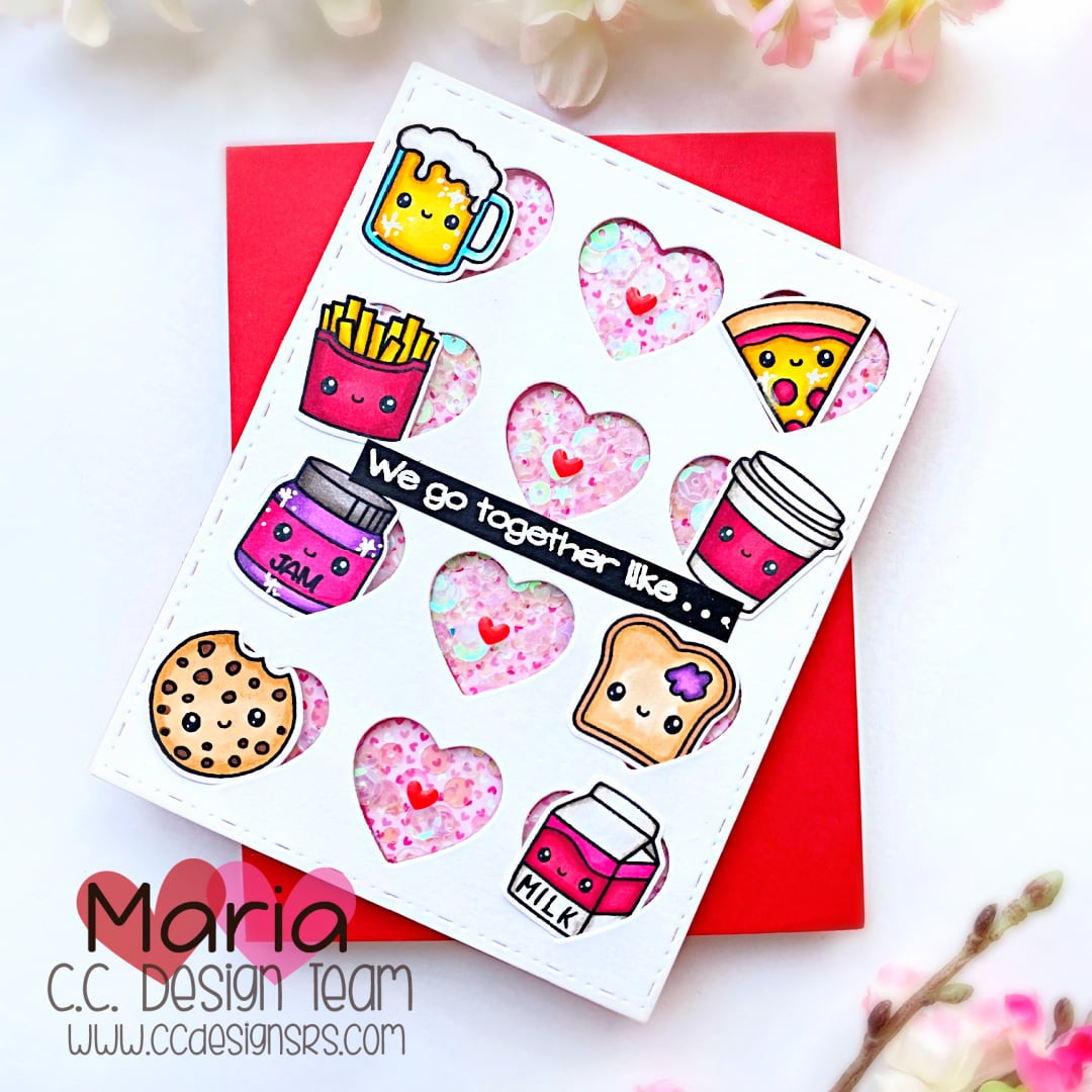 Heart Inchies - Metal Die