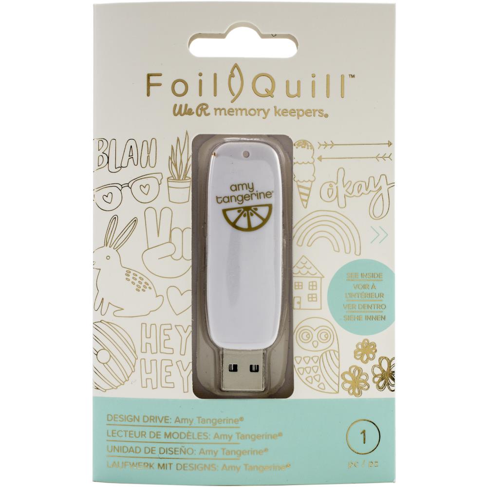Amy Tangerine - USB Stick - Foil Quill