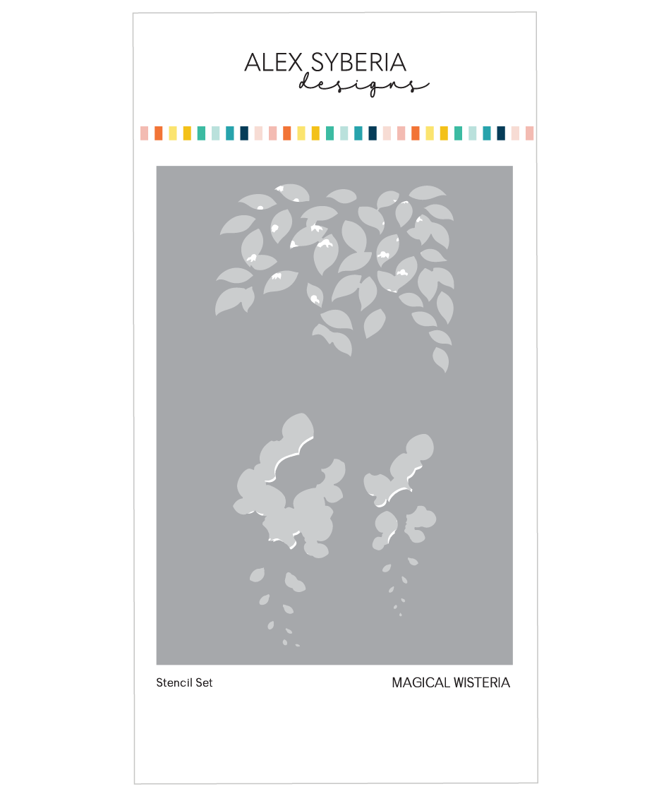 Magical Wisteria - Stencil Set
