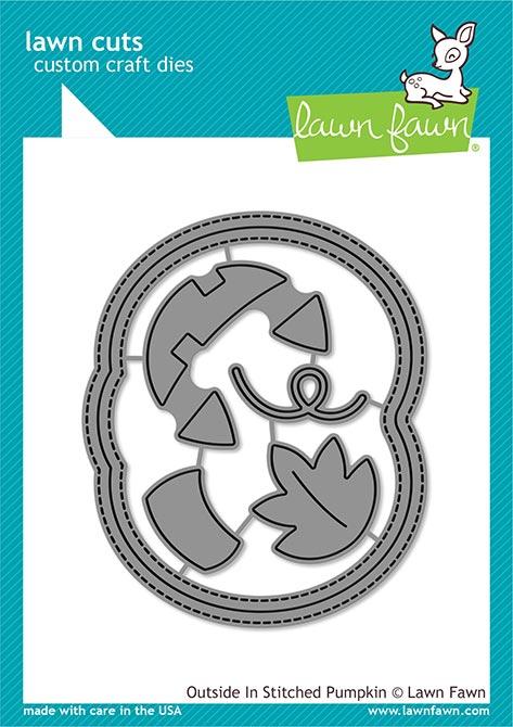 Outside in Stitched Pumpkin - Lawn Cuts Outside in Stitched Pumpkin - Lawn Cuts