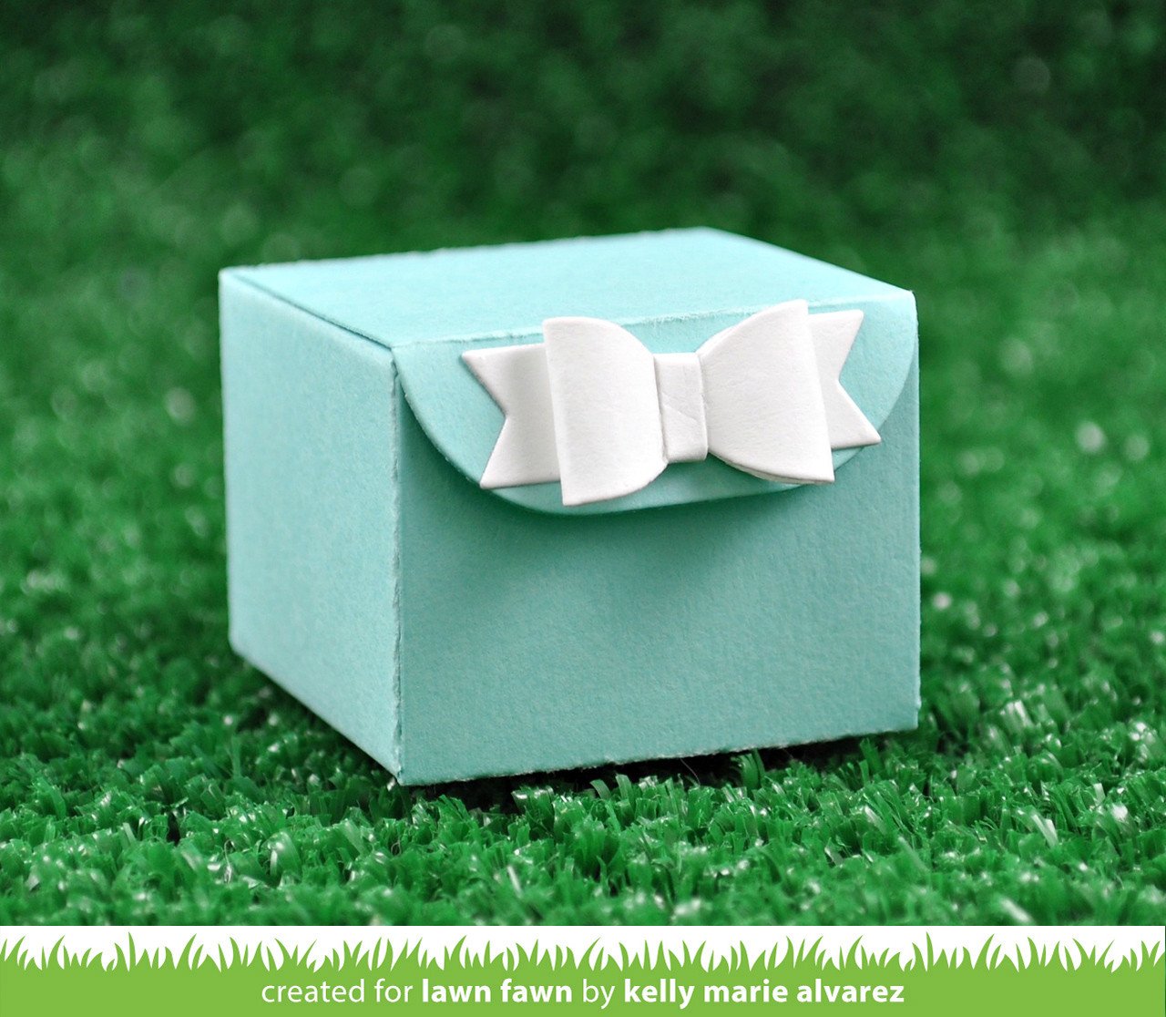 Tiny Gift Box- lawn cuts Tiny Gift Box- lawn cuts