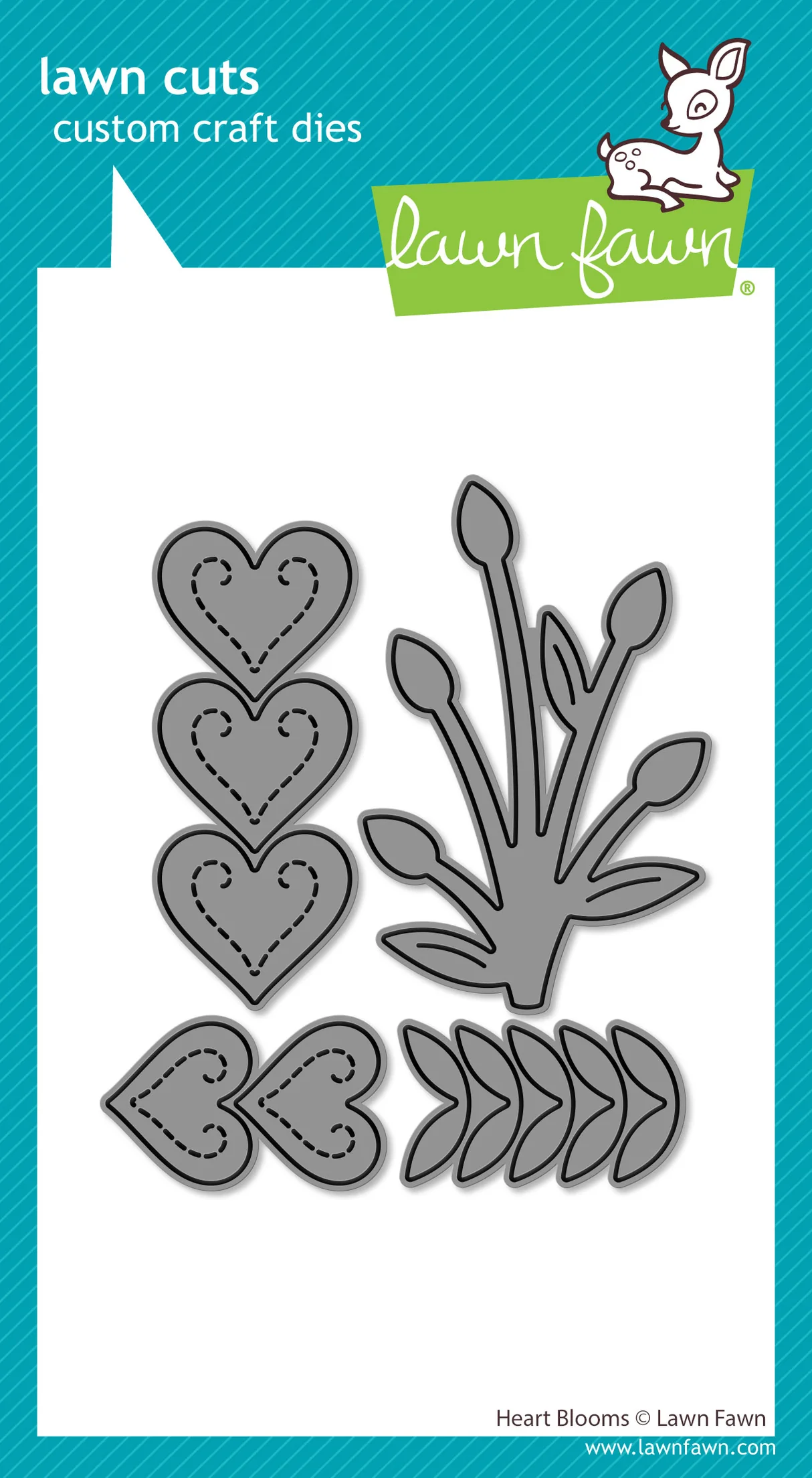 Heart Blooms - Lawn Cuts