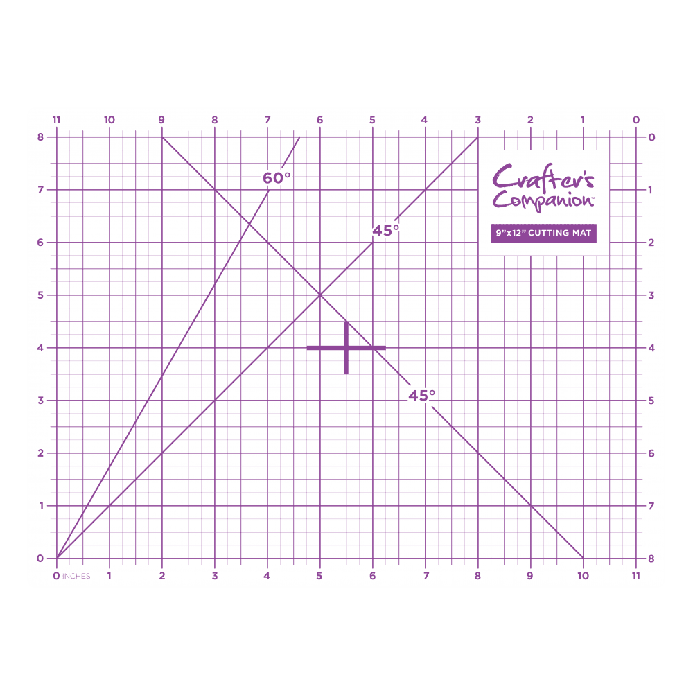 Crafter's Companion Self Healing Cutting Mat - 12" x 9"