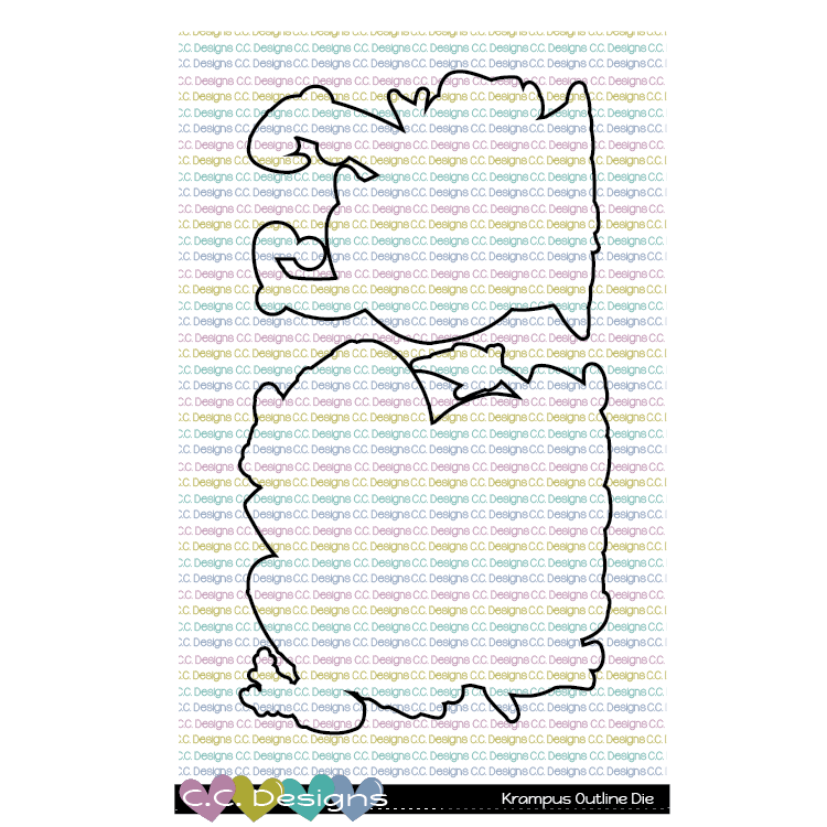 Krampus - Outline Metal Die