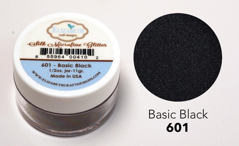Basic Black - Silk Microfine Glitter Basic Black - Silk Microfine Glitter