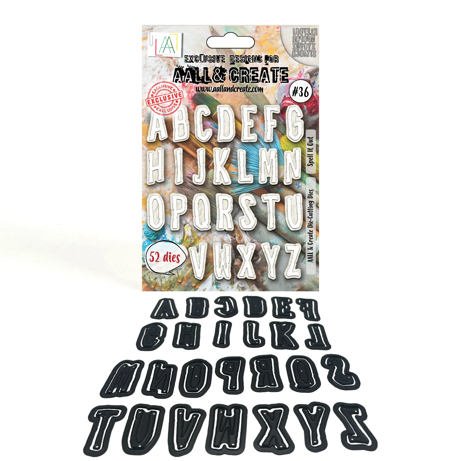 Spell It Out - #36 - Die-Cutting Die Set Spell It Out - #36 - Die-Cutting Die Set