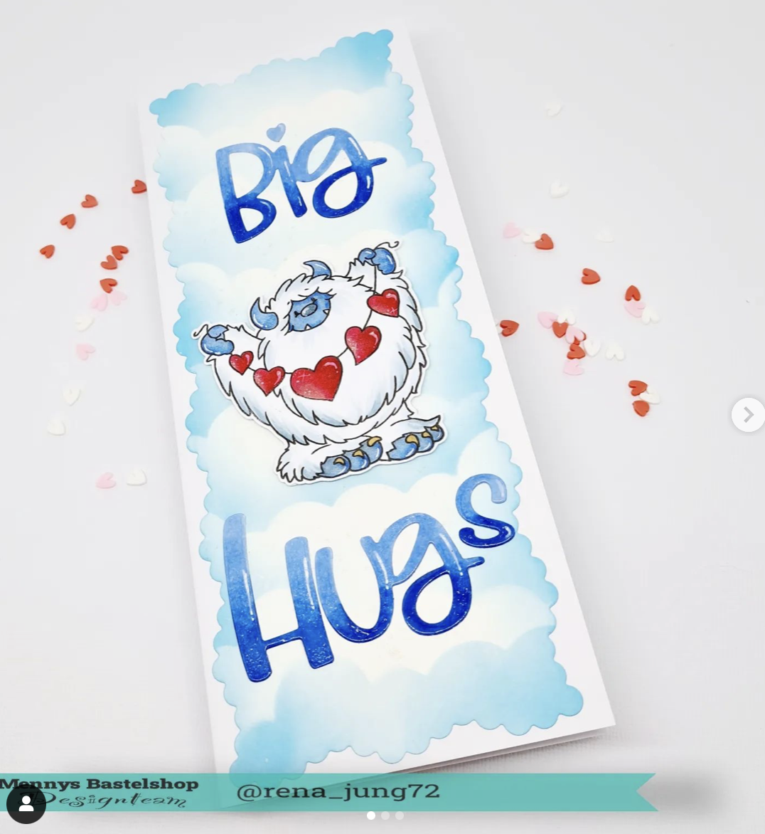 B I G H U G S mit Whimsy Stamps