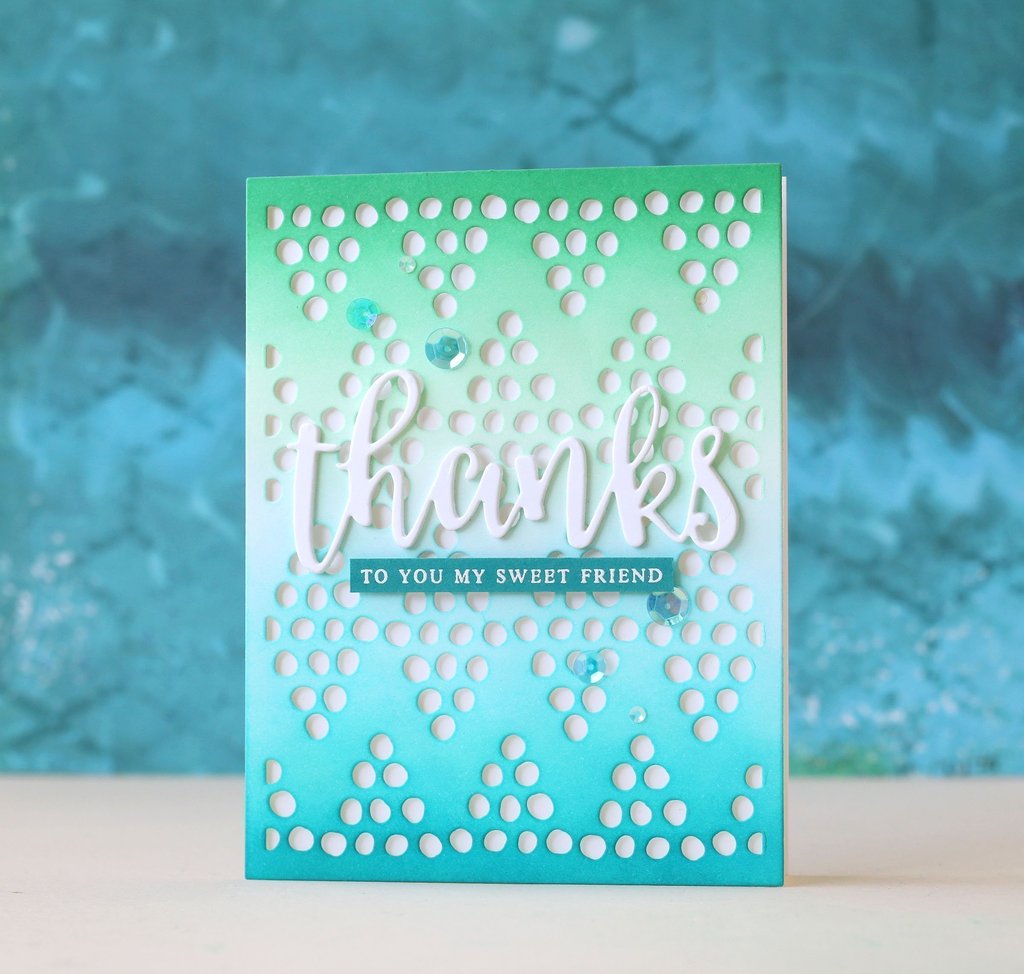 Doodled Dots Cover - Die