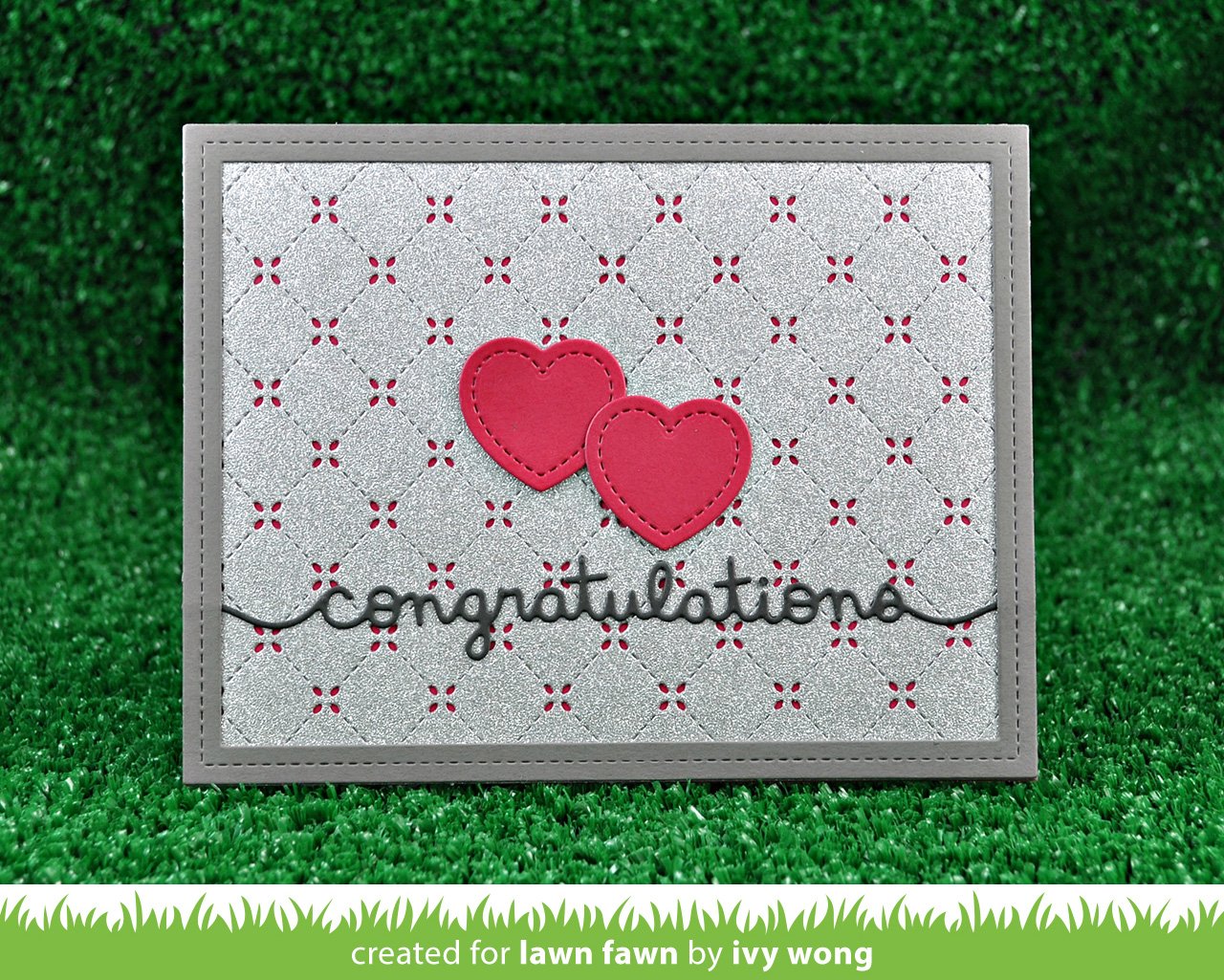 Congratulations Border - Lawn Cuts Congratulations Border - Lawn Cuts