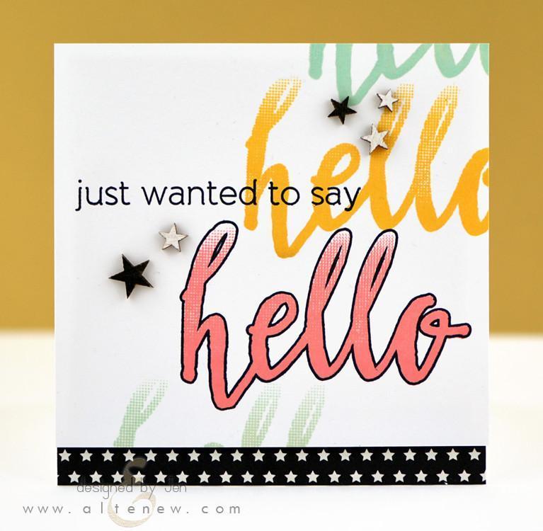 Halftone Hello Halftone Hello