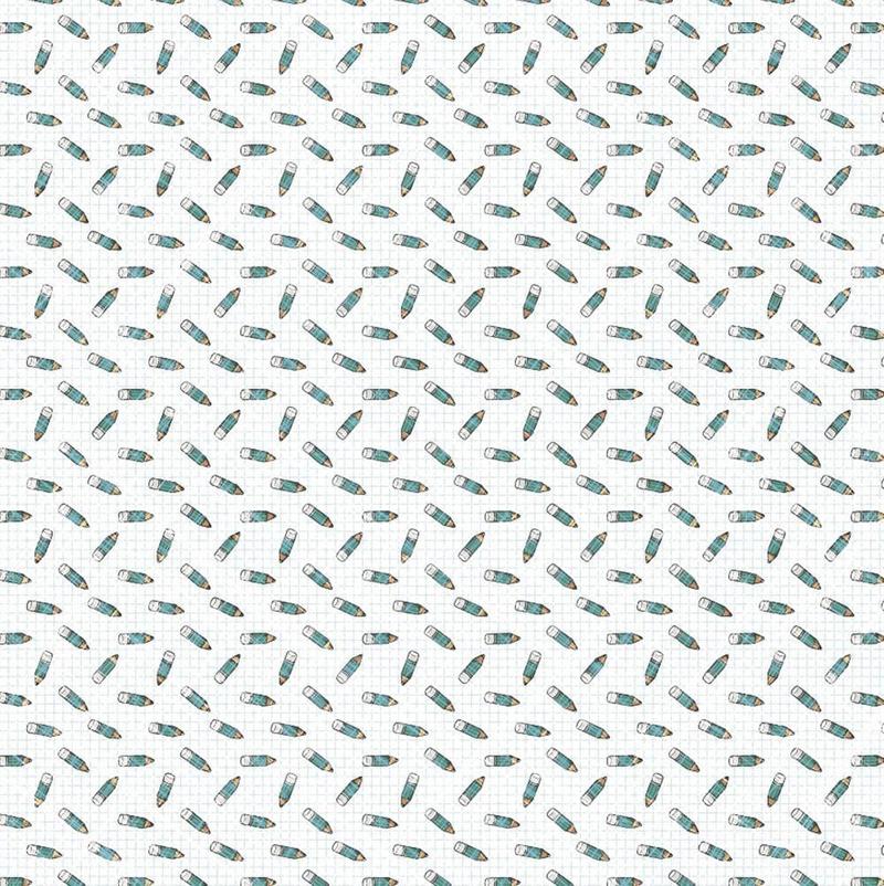 Back To School - Elizabeth Craft Designs - 6"x6"