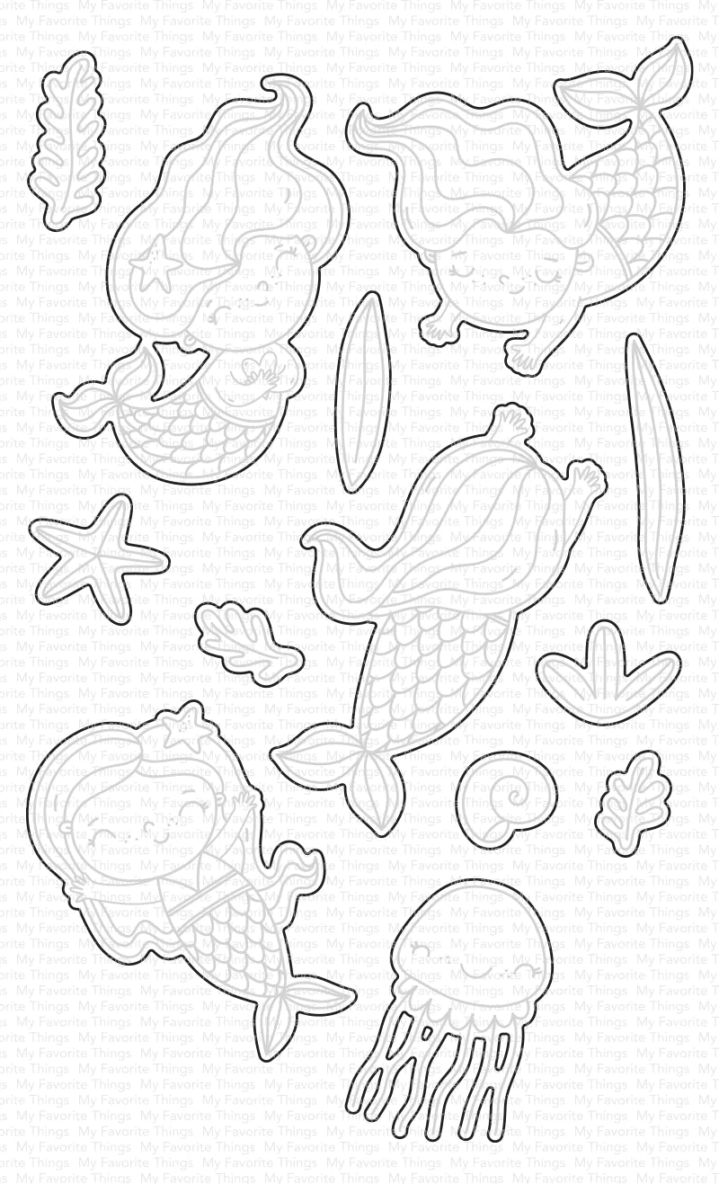 Mermaid for Each Other - Die-namics Mermaid for Each Other - Die-namics