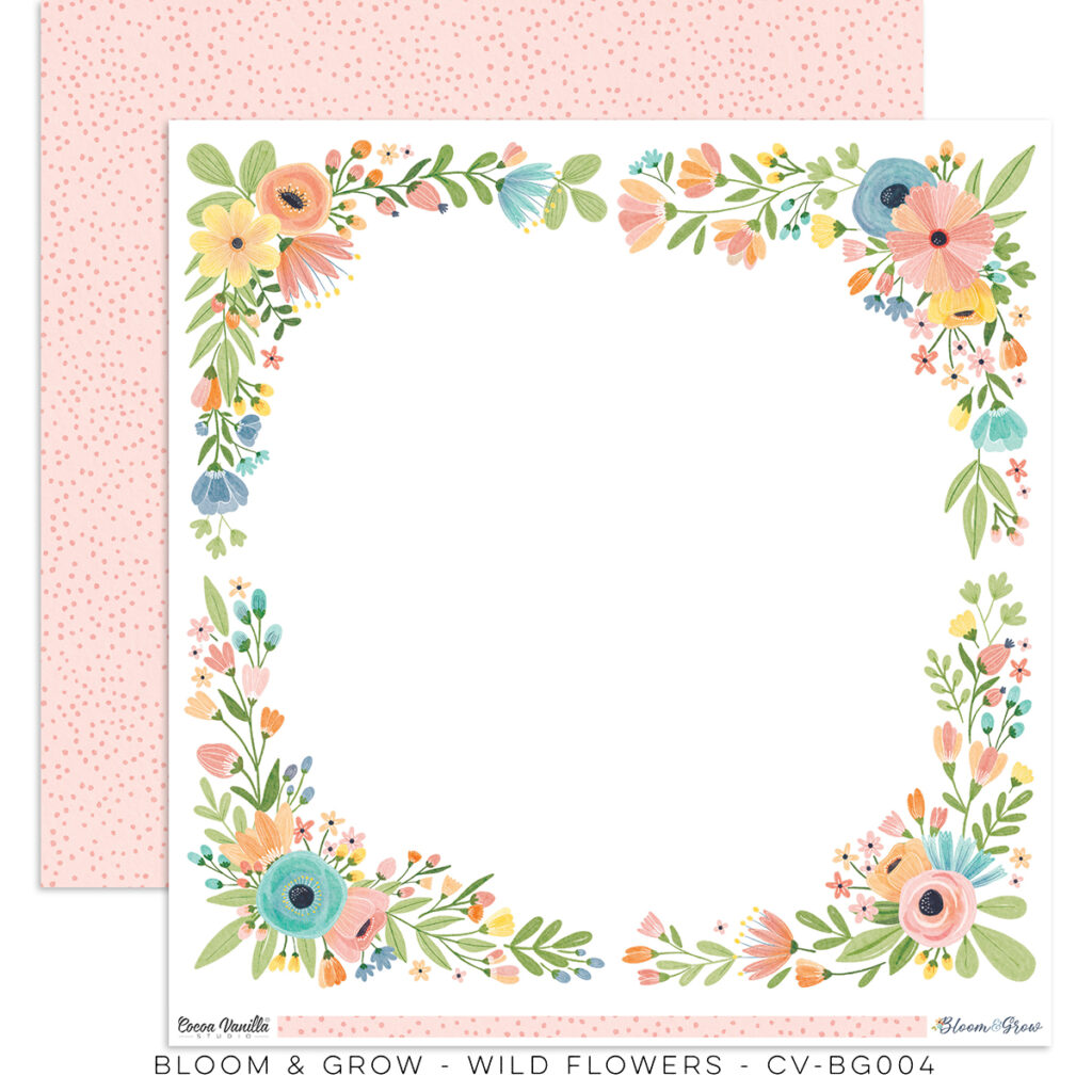 Wild Flowers - Bloom & Grow - Paper  Wild Flowers - Bloom & Grow - Paper