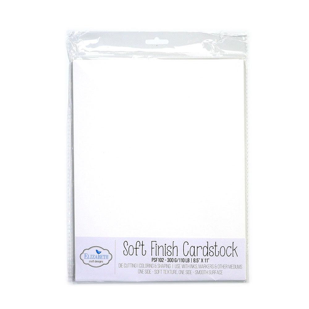 Soft Finish Cardstock - White - 300gr - 8.5" x 11" Soft Finish Cardstock - White - 300gr - 8.5" x 11"