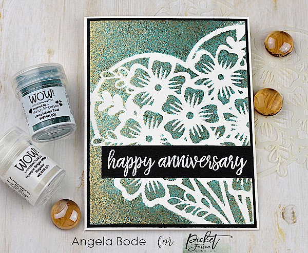 Heart Of Flowers - Stencil Heart Of Flowers - Stencil