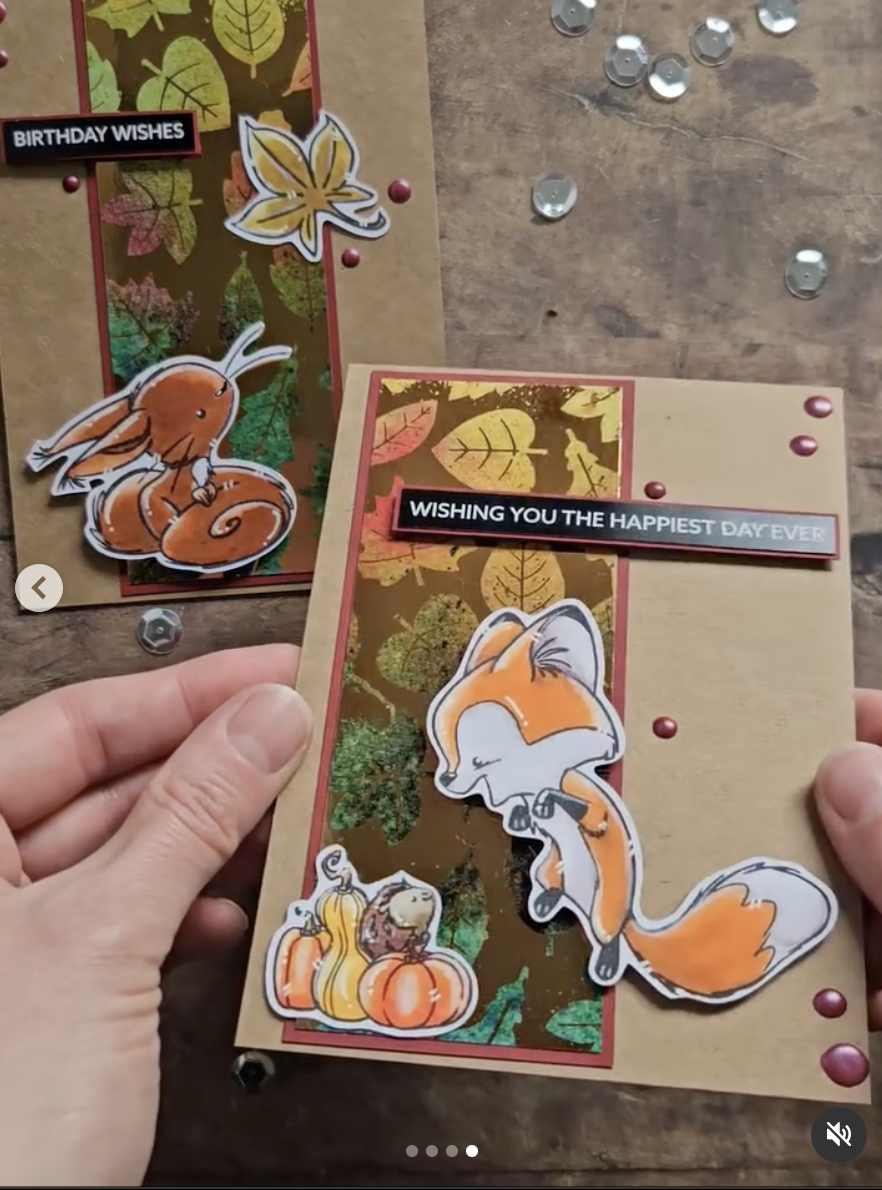 Lots of Leaves - Foilables Panels Lots of Leaves - Foilables Panels