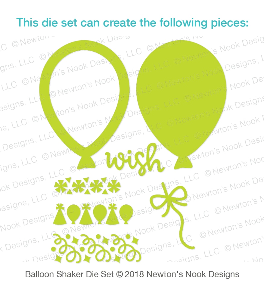 Balloon Shaker - Die Set Balloon Shaker - Die Set