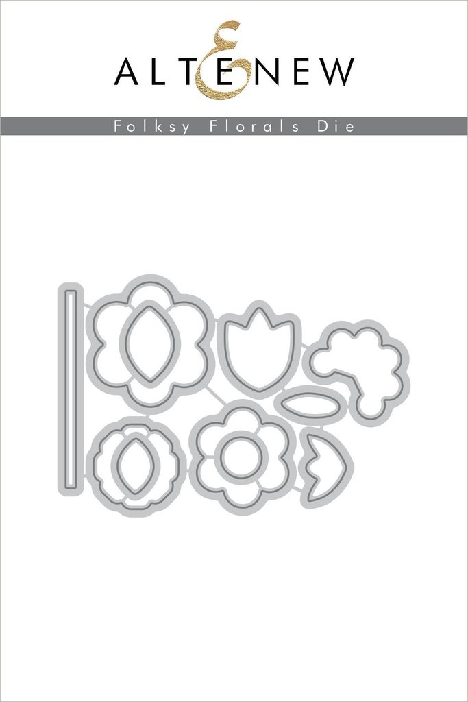 Folksy Florals - Die Set