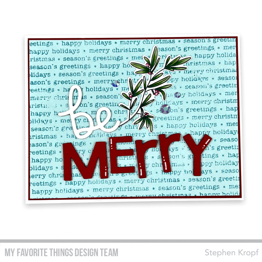 Be Merry - Die-namics Be Merry - Die-namics