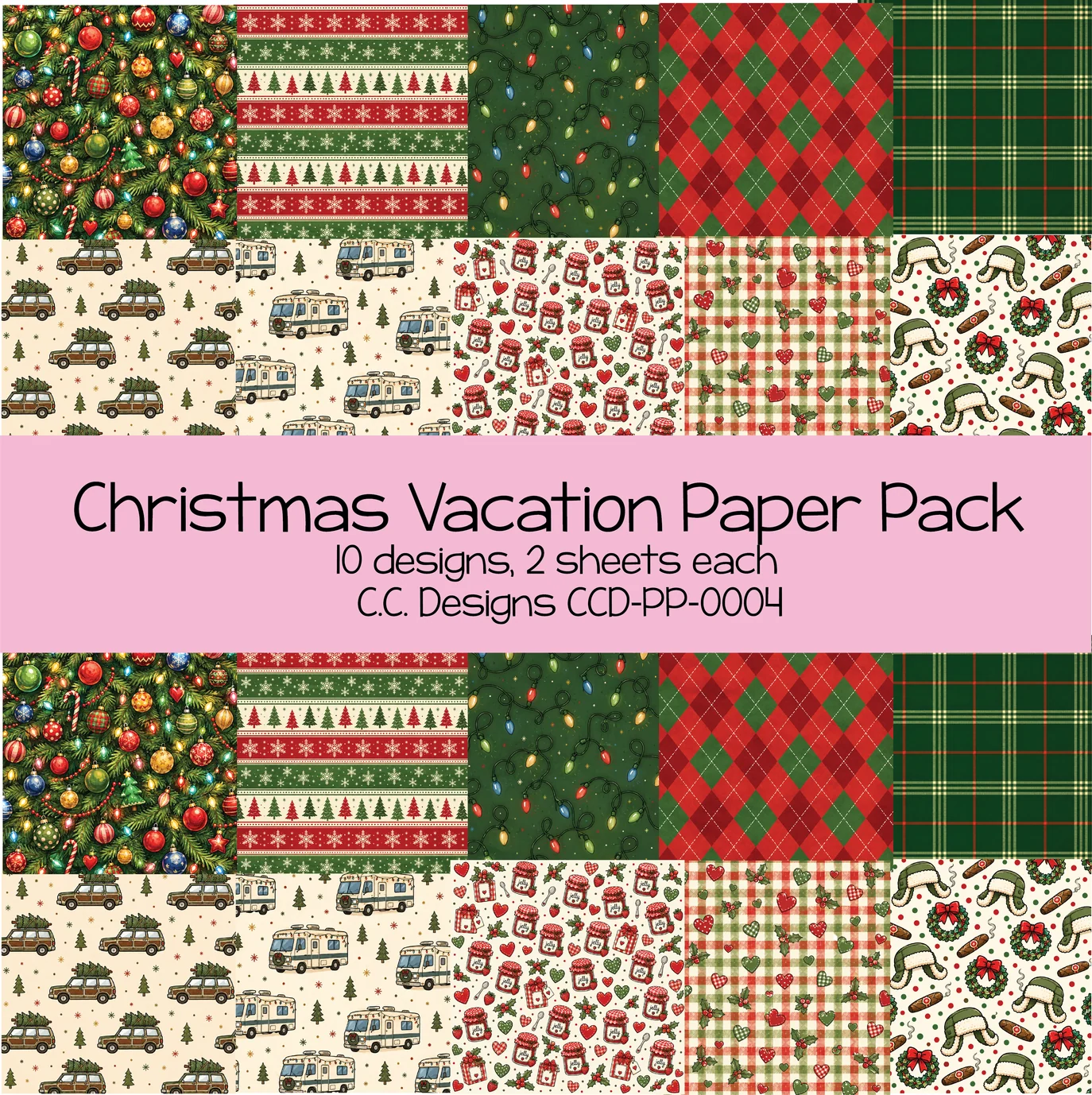 Christmas Vacation - Paper Pack
