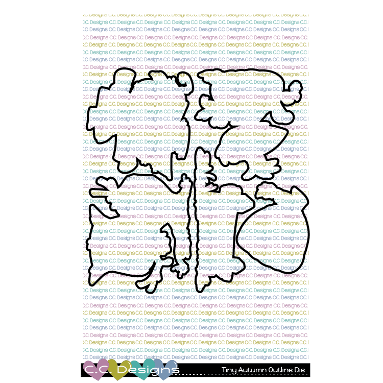 Tiny Autumn - Outline Metal Die