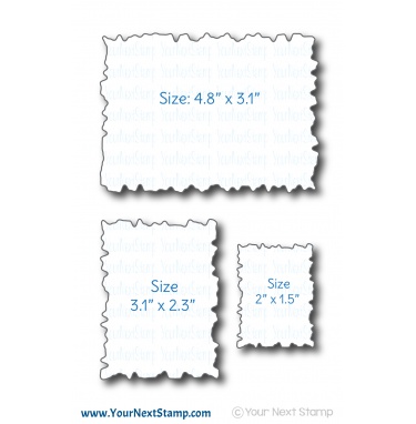 Ripped Rectangles - Die Set