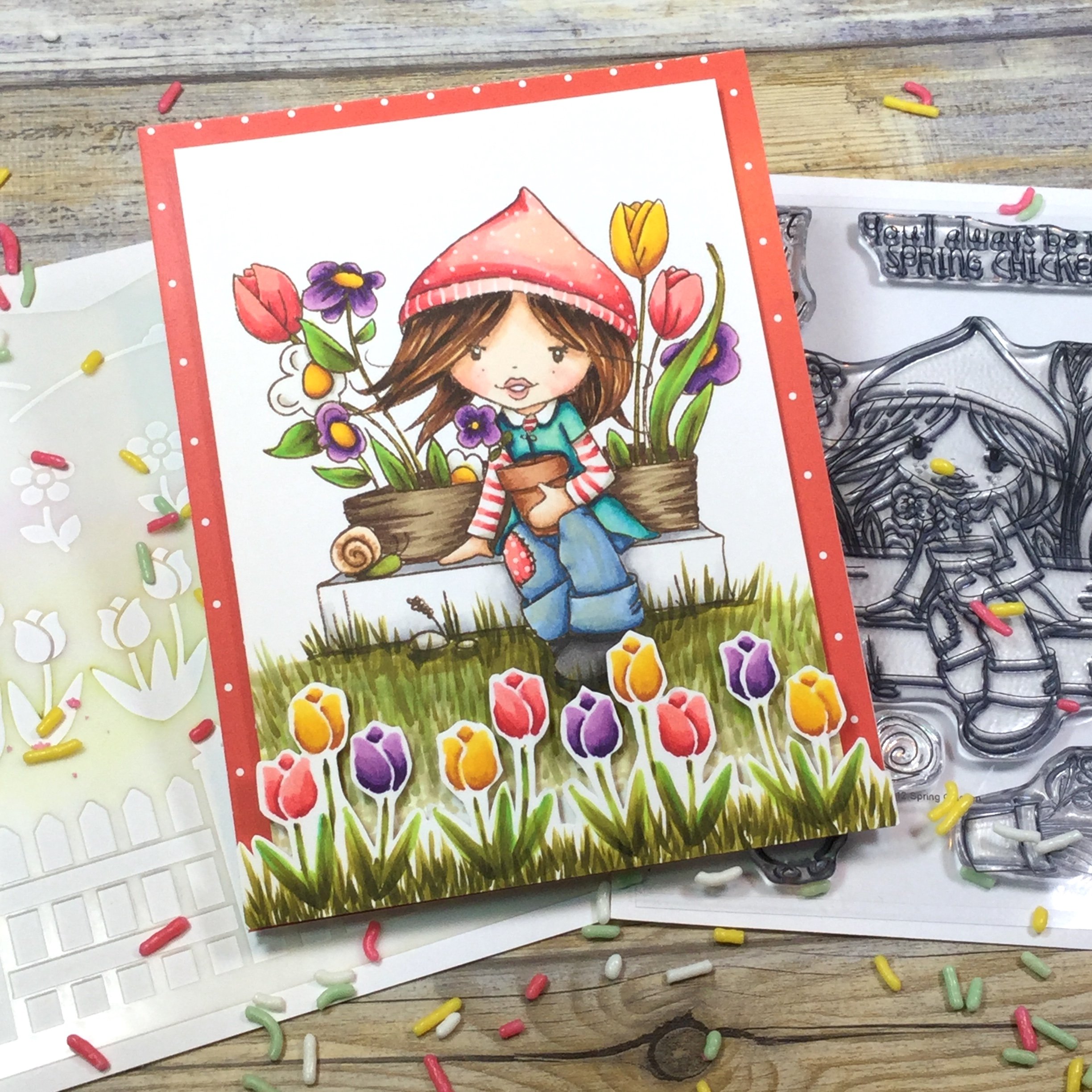 Coming Up Daisies - Stencil Coming Up Daisies - Stencil