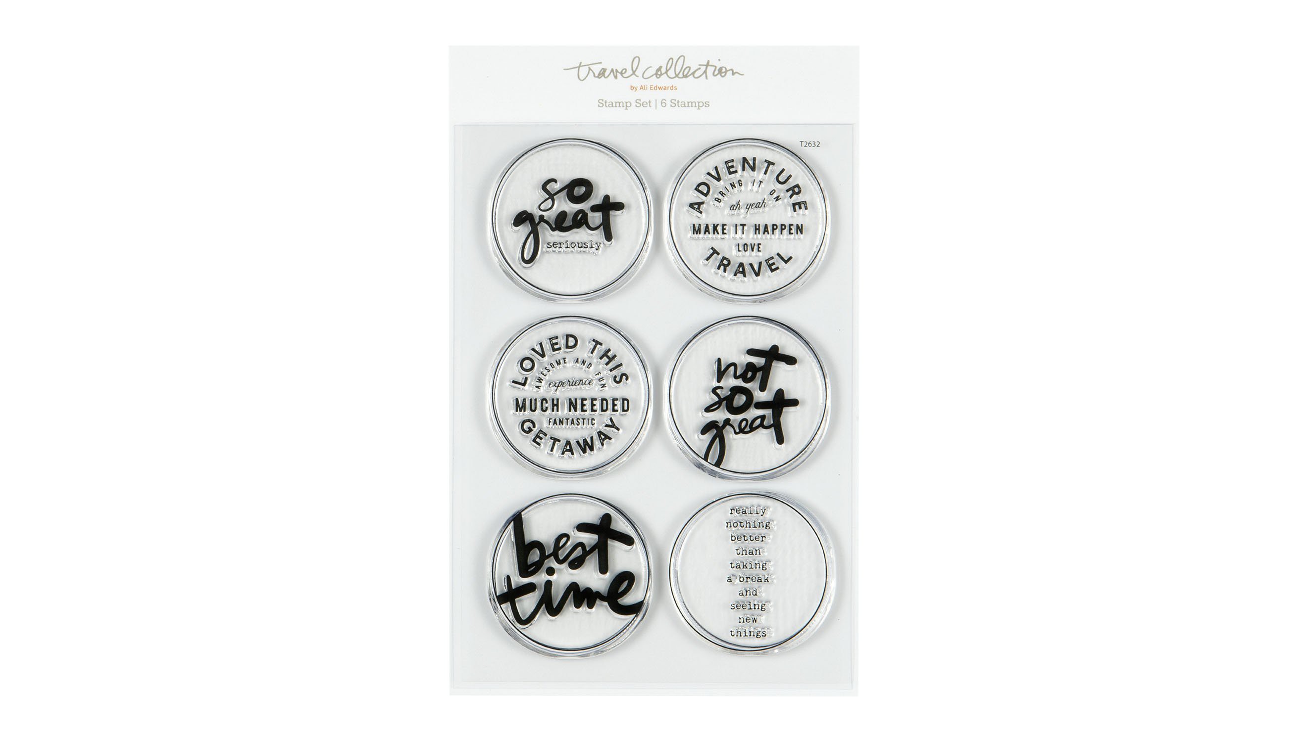 Best Time 4x6 Stamp Set - Travel Collection 2020