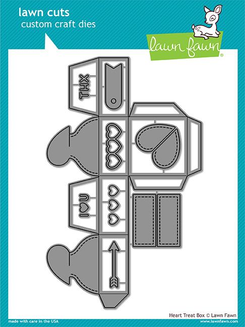 Heart Treat Box - Lawn Cuts Heart Treat Box - Lawn Cuts