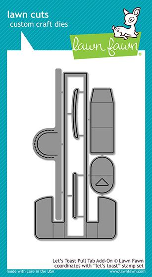 Let's Toast Pull Tab Add-On - Lawn Cuts