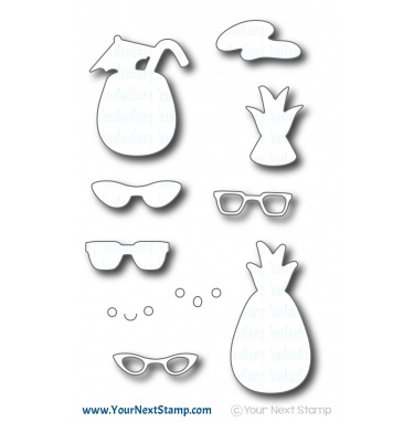 Punny Pineapples - Die Set Punny Pineapples - Die Set