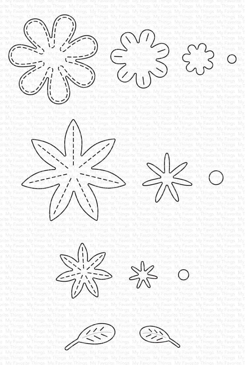 Stitched Wildflowers - Die-namics Stitched Wildflowers - Die-namics