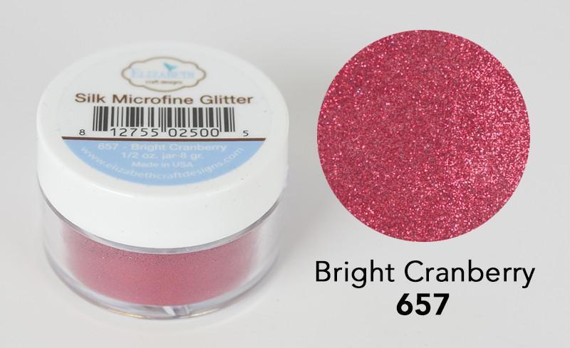 Bright Cranberry - Silk Microfine Glitter Bright Cranberry - Silk Microfine Glitter
