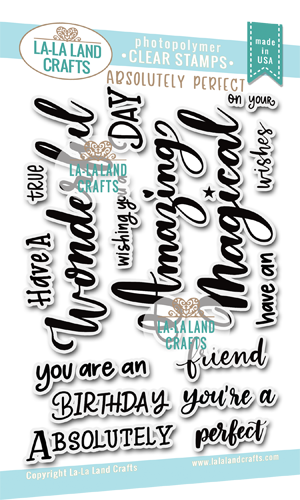 Absolutely Perfect - Clear Stamp Set
