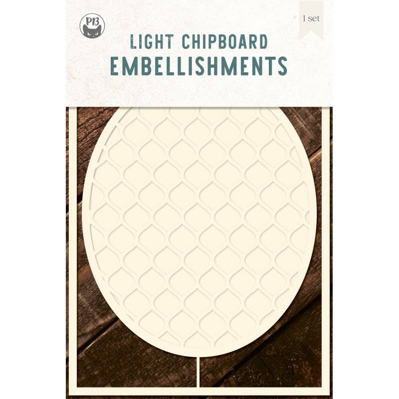 Base Embroidery Hoop 02 - Light Chipboard Embelishments