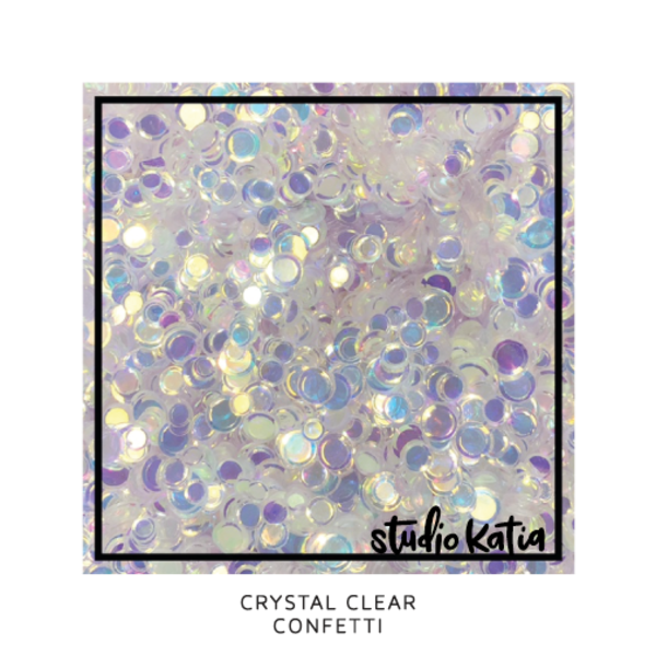 Crystal Clear Confetti - Studio Katia