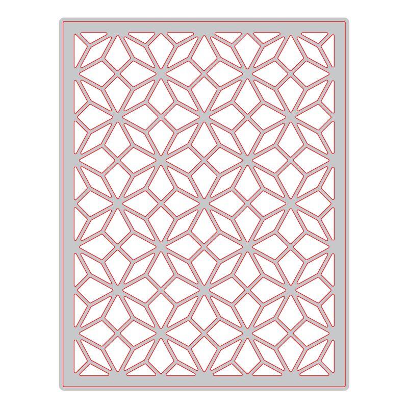 Winter Prism Cover Plate - Top - Honey Cuts